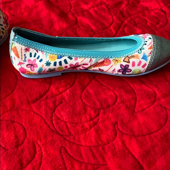 Desigual butterfly ballet flats size 11.5 - Picture 3 of 5